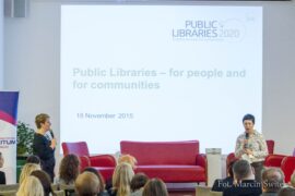 W bibliotece na Koszykowej o roli bibliotek w przyszłości