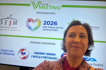 Tłumaczka ustna na konferencji w Sejmie RP o profilaktyce zdrowotnej
